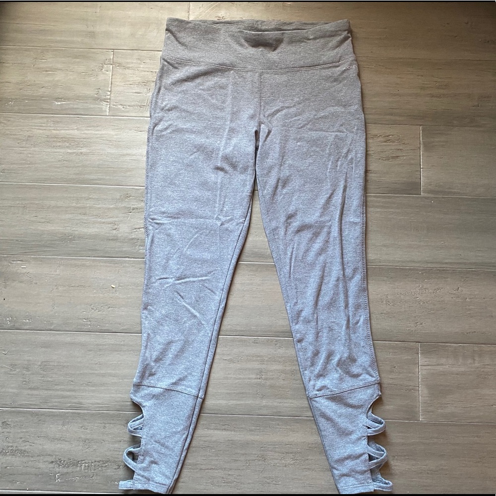 Grey Cropped Leggings